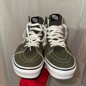 Vans Men's High-Top Sneakers - Green